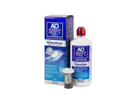 Alcon AoSept Plus with HydraGlyde - 360 ml ápolófolyadék + tároló tok