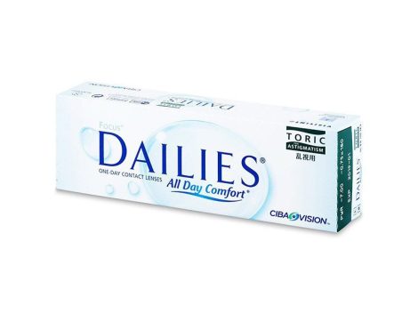 Alcon Focus Dailies All Day Comfort Toric - 30 darab kontaktlencse