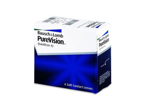 Bausch & Lomb PureVision - 6 darab kontaktlencse